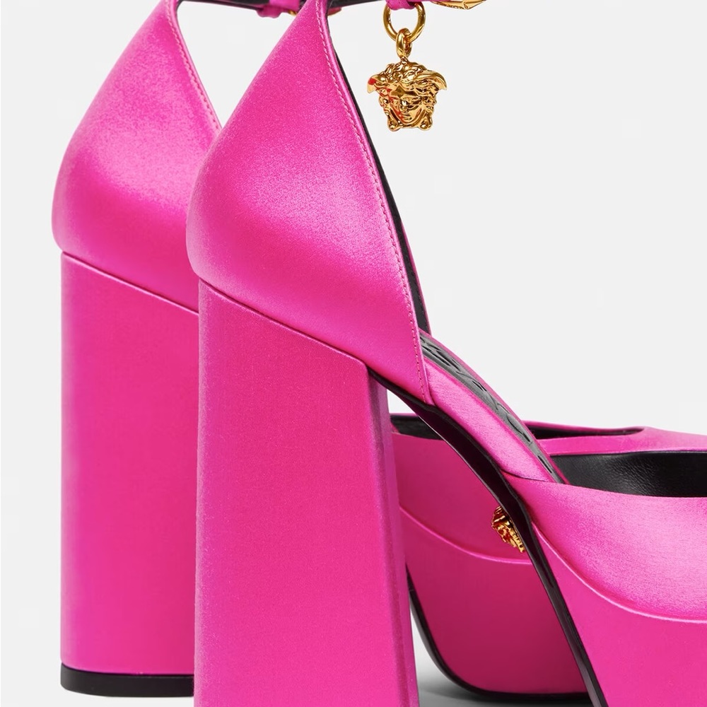 Versace AEVITAS SINGLE PLATFORM PUMPS - Picture 4 of 8